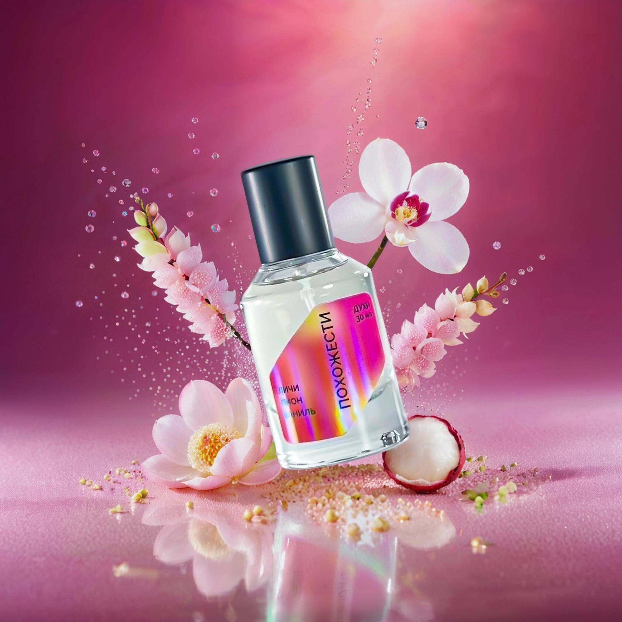 Личи/Пион/Ваниль, Похожести