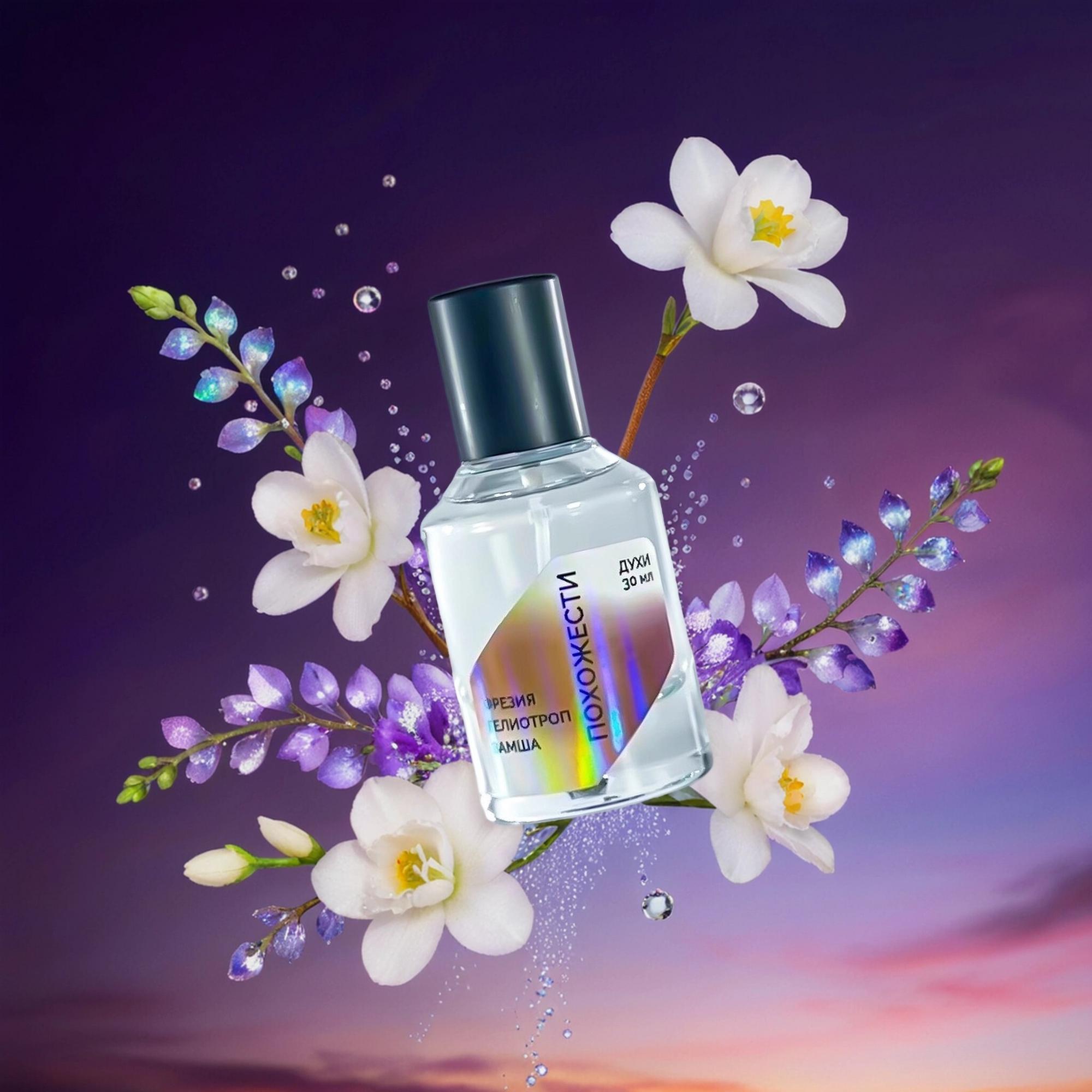 Фрезия/Гелиотроп/Замша, Похожести