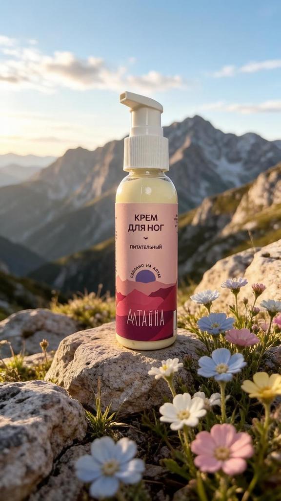 Крем для ног питательный, Алтайна