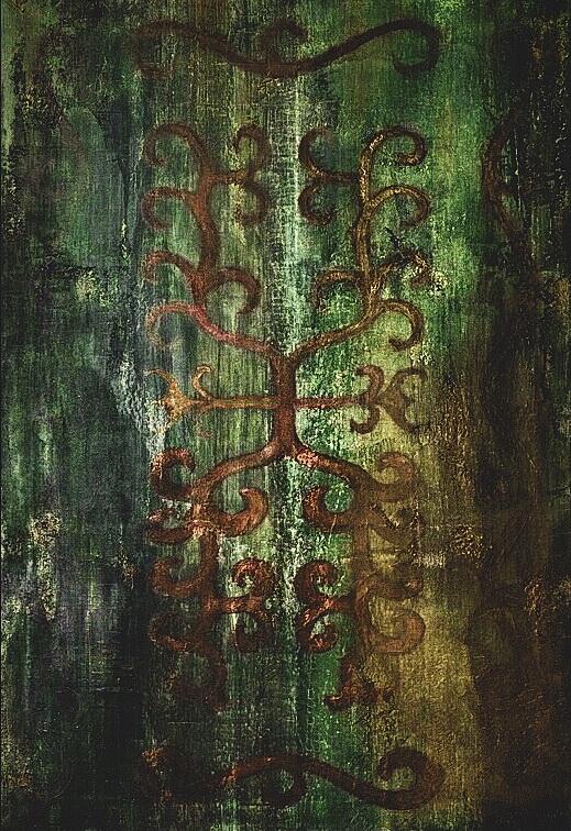 "Чеченский истанг в современной абстракции"