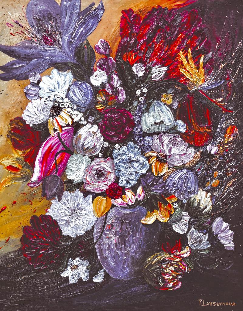 •   Strelitzia  / 70x90 см. масло’холст