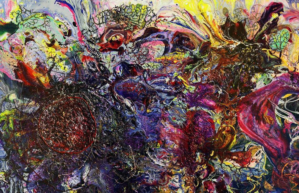 •   Ритм жизни  / акрил,холст