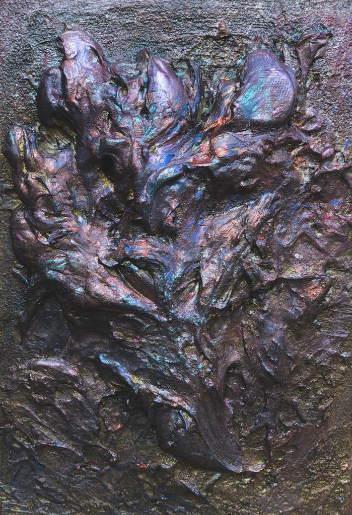 Из серии "Акха зезаг" 1  холст,акрил/20х30 см.