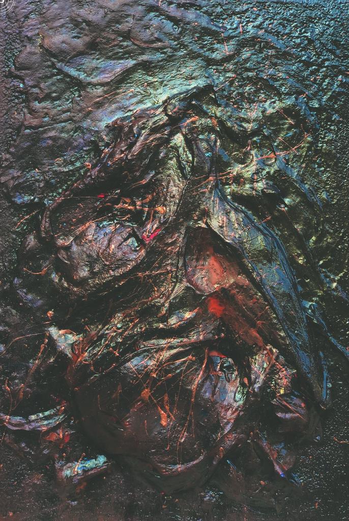 Из серии "Акха зезаг" 6  холст,акрил/20х30 см.