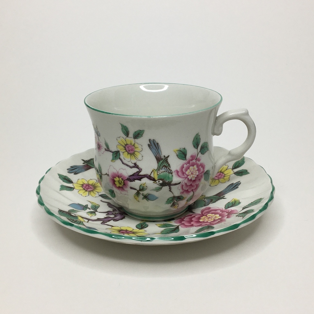 ✨Чайно-кофейная пара Англия Old Foley серия Chinese Rose Арт 1104