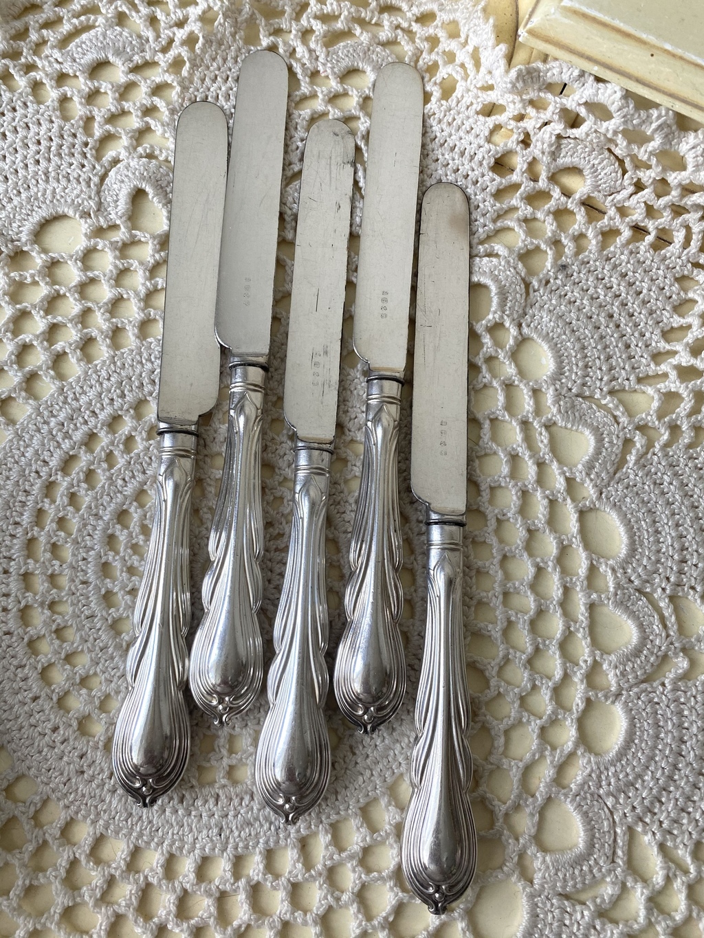 ✨Антикварный  столовый ножик 22 см Арт 1080