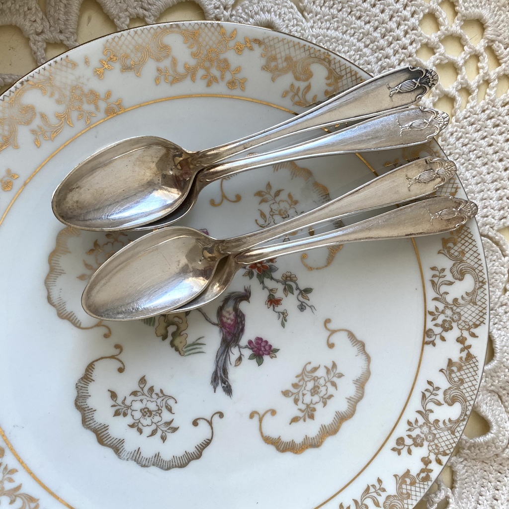 ✨Чайная ложка серебрение 13 см Арт 1362