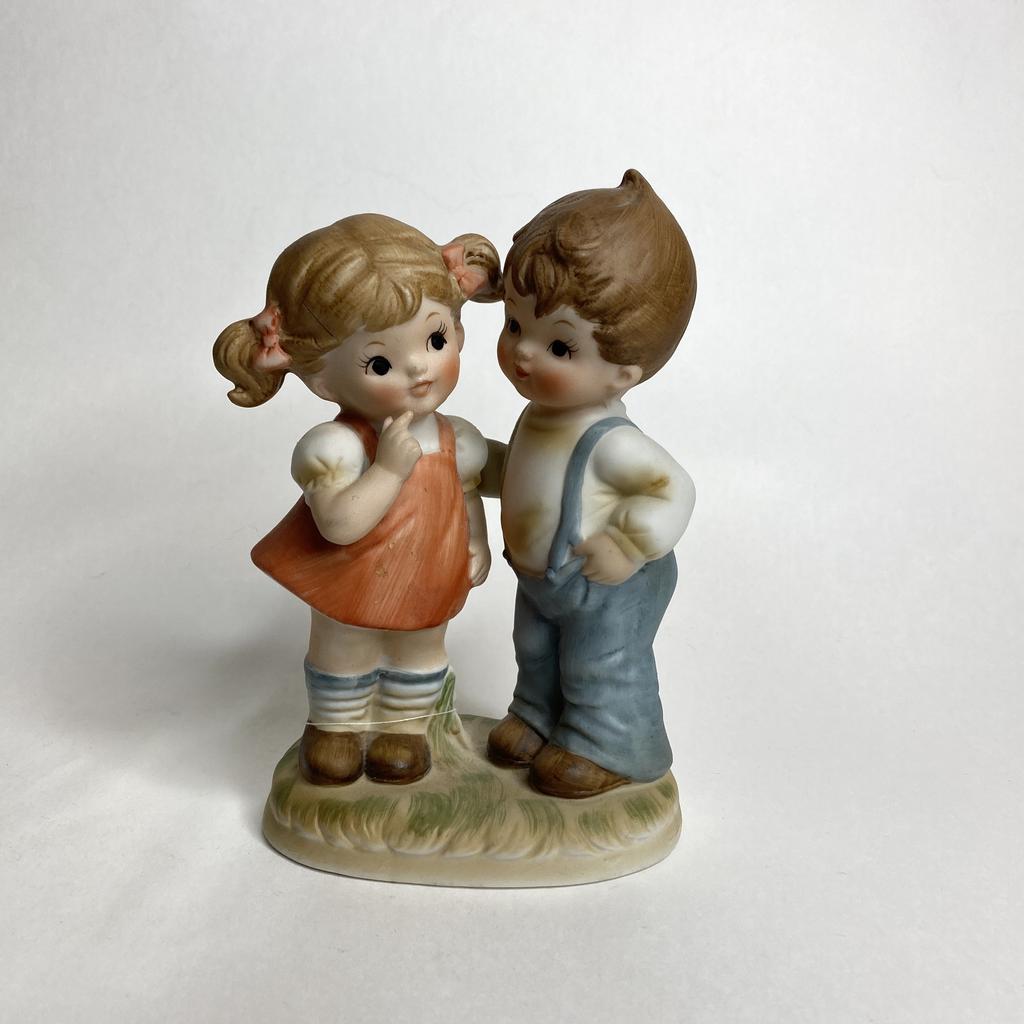 ✨Фигурка бисквитный фарфор «Дети» Япония  Арт 562