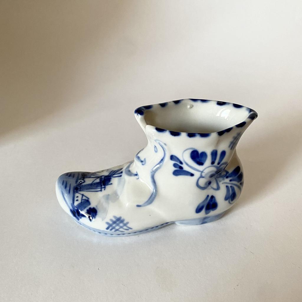 ✨Фарфоровый ботинок Delft Арт 1702