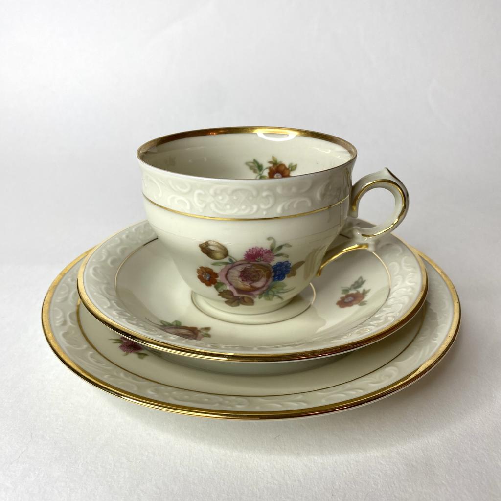 Чайная тройка Дания KPM Арт 622