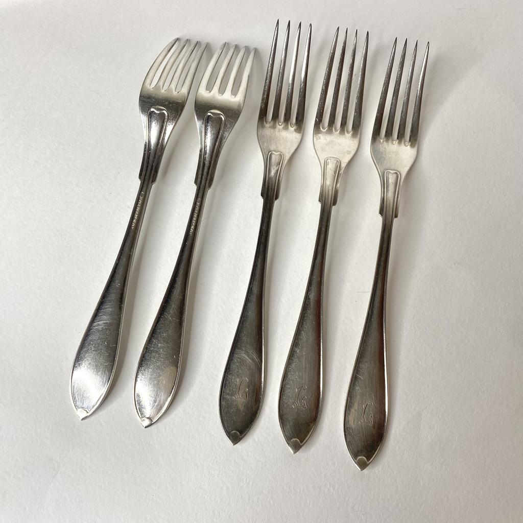 ✨Вилка обеденная серебрение Швеция Арт 2058