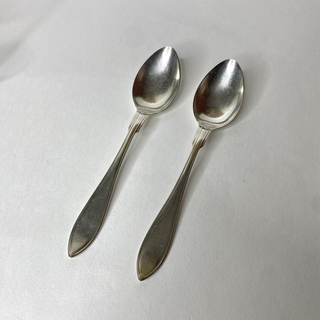 ✨Ложка столовая винтаж серебрение 20 см артт2067