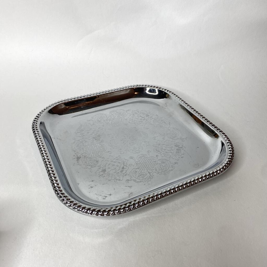 ✨Поднос квадратный металл Арт 1823