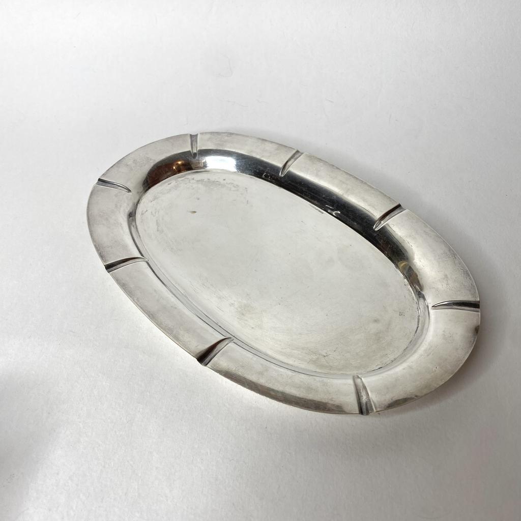✨Винтажный поднос овальный серебрение Арт 1824