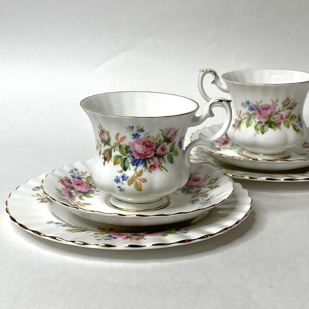 ✨Кофейная тройка Royal Albert “Moss Rose” Арт 2025