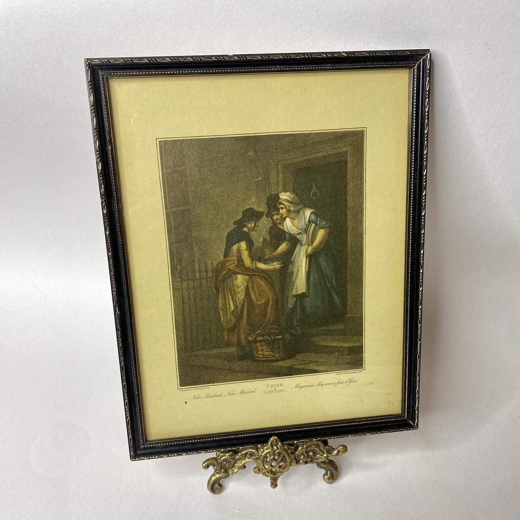 ✨Старинная репродукция в раме Арт 1055