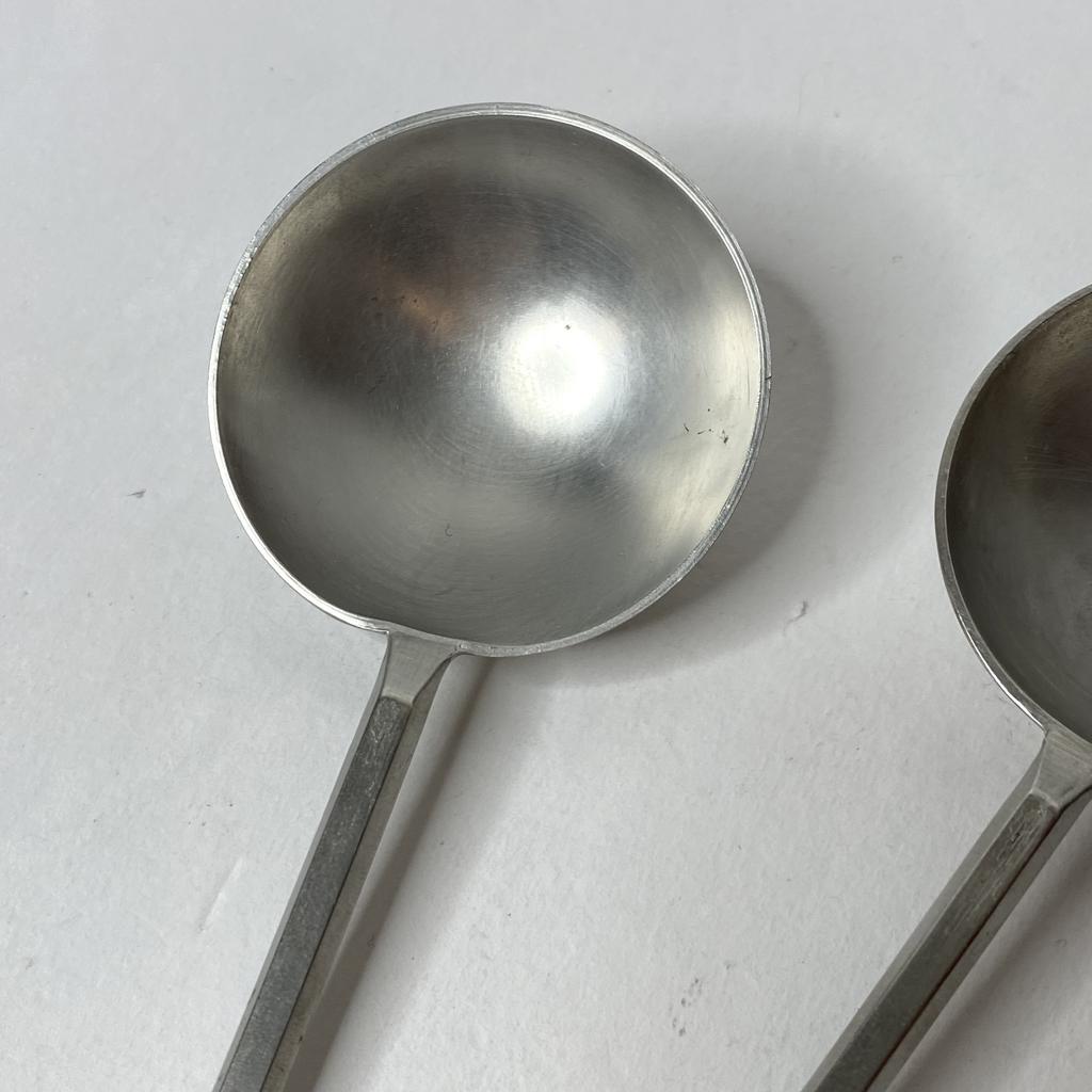 ✨Винтажная круглая оловянная ложка Арт 2130