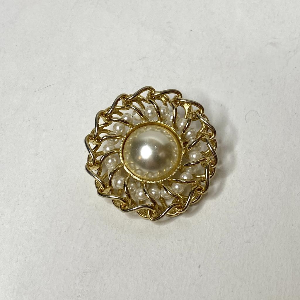 ✨Винтажная брошка круглая Арт 1836