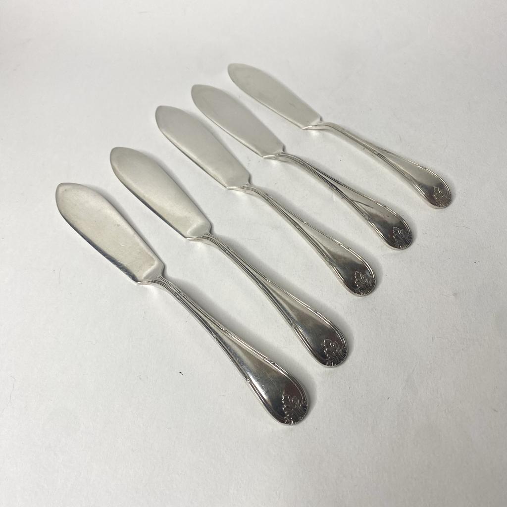 ✨Винтажный нож для рыбы серебрение 19 см Арт 2229