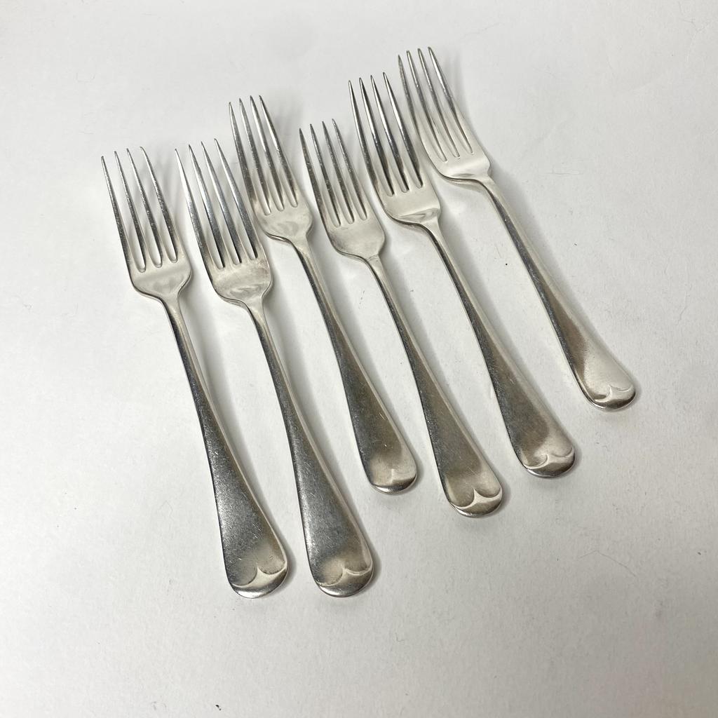 ✨Винтажная вилка Sheffield 18 см серебрение  Арт 2269