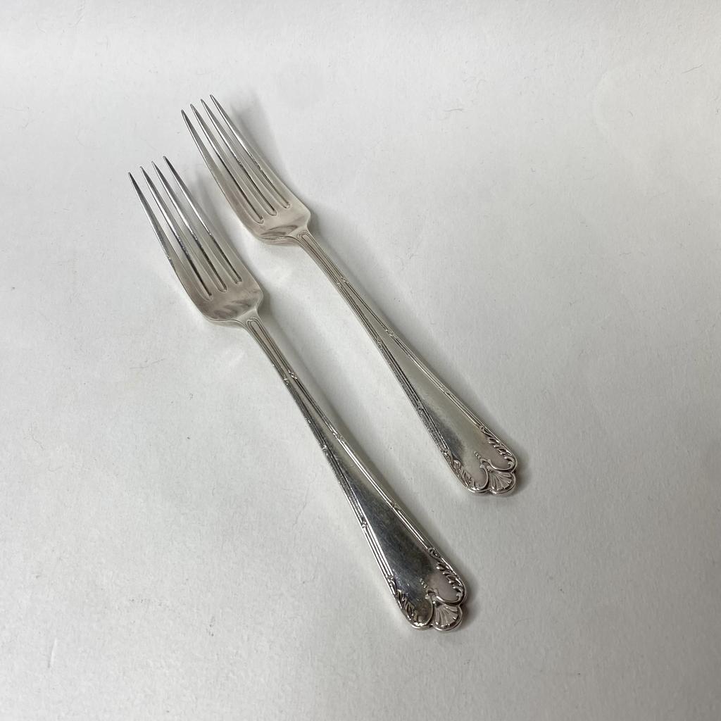✨Винтажная вилка Англия серебрение 18 см Арт 2407