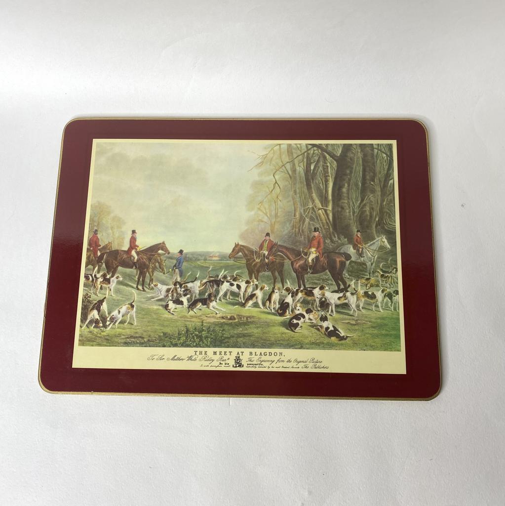 ✨Винтажный коврик под горячее The meet at Blagdon Арт 2434