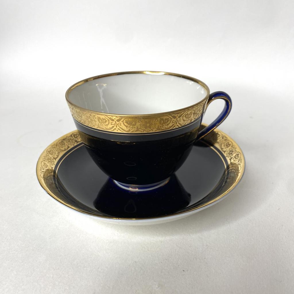 ✨Чайная пара ЛФЗ кобальт Арт 994