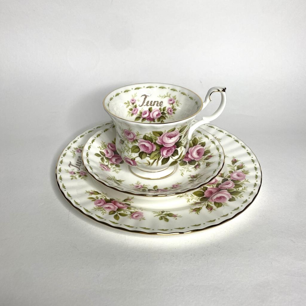 ✨Чайная тройка Royal Albert “June” Арт 2447