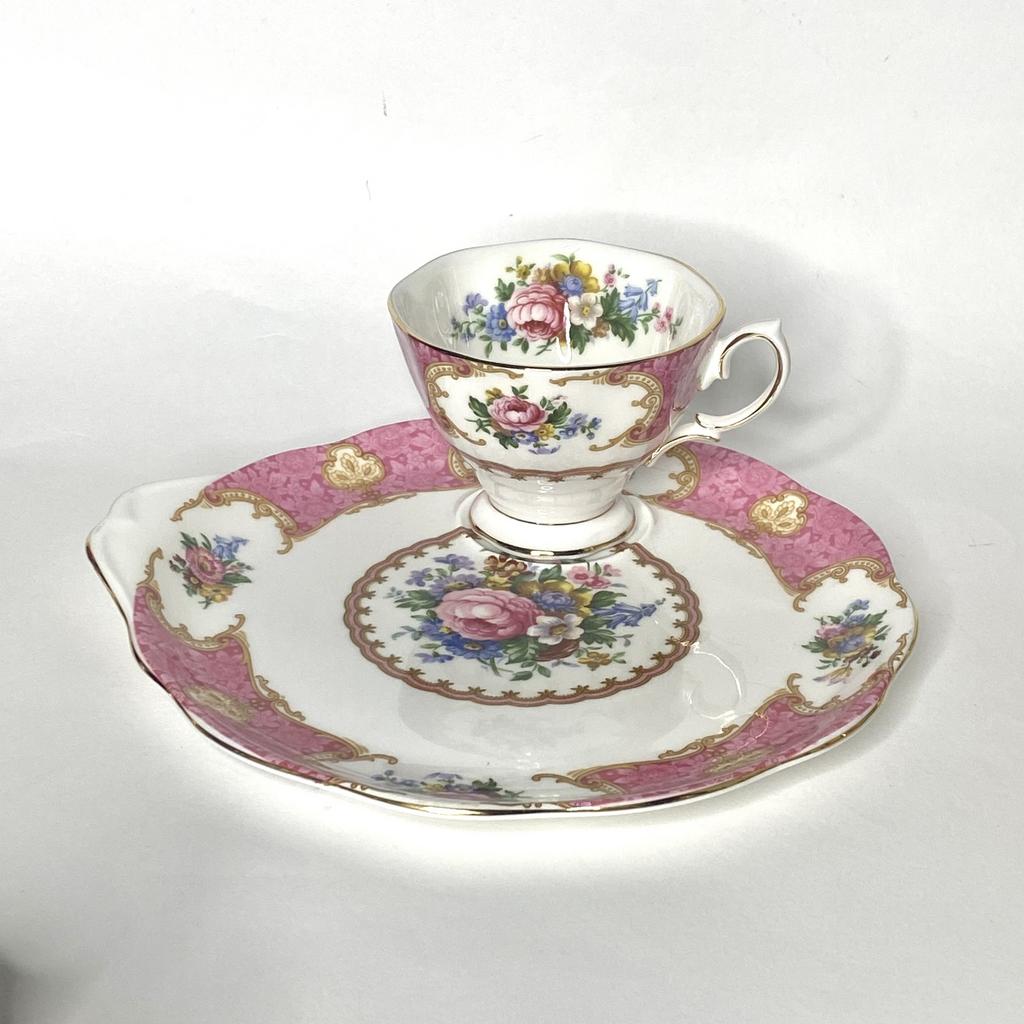 ✨Чайная пара Royal Albert с подносом Арт 2485