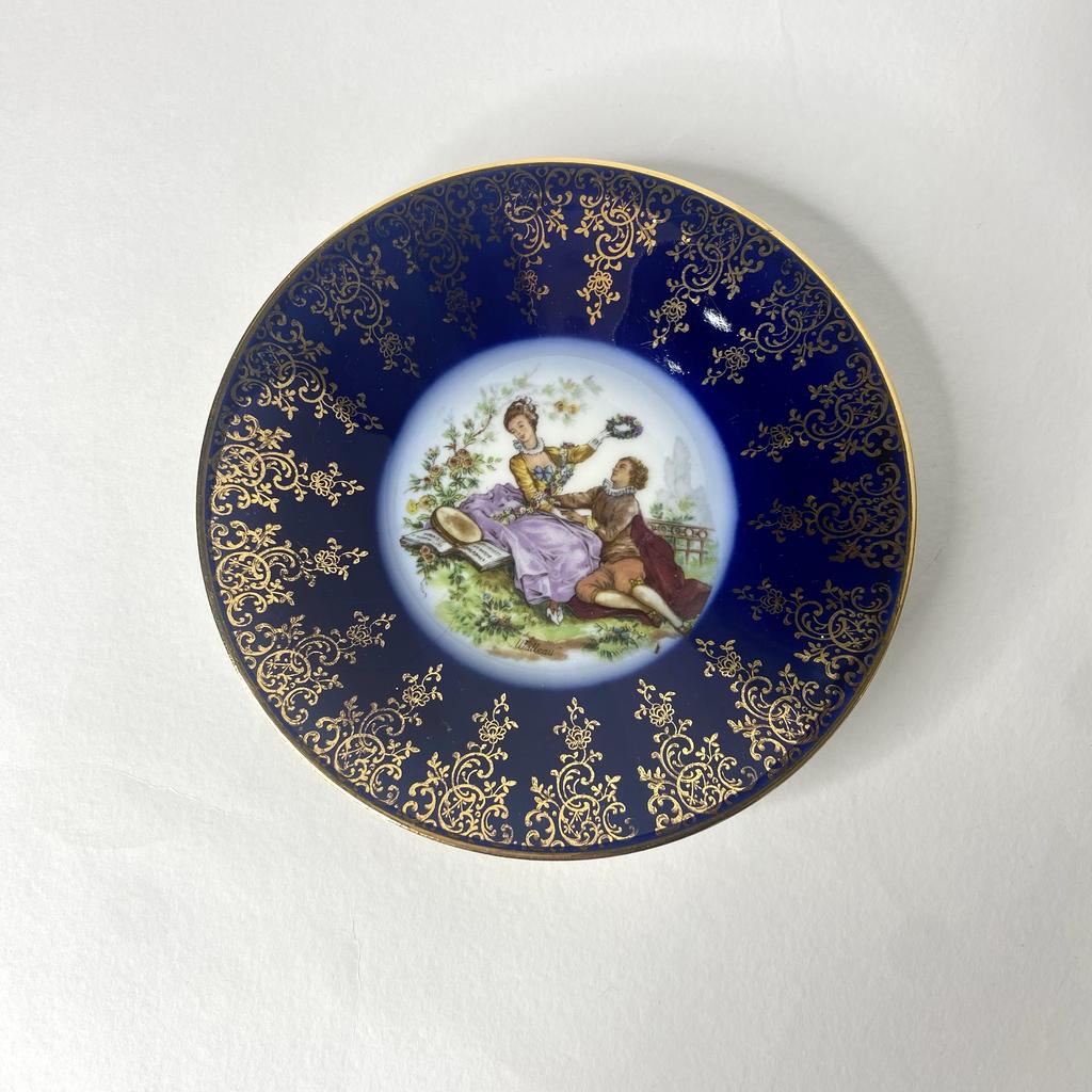 ✨Винтажная декоративная тарелка Limoges Арт 2487