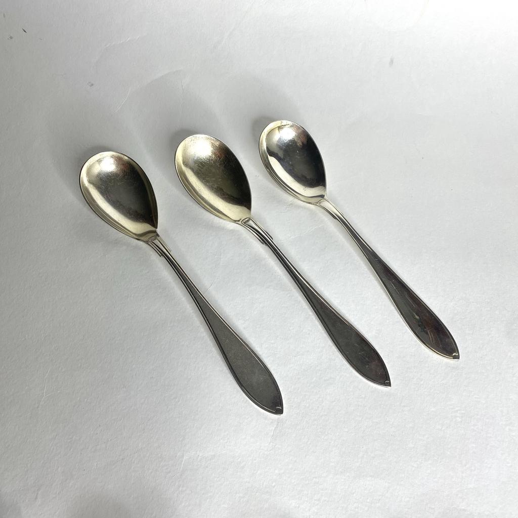 ✨Винтажная десертная ложка серебрение 18 см Арт 2561