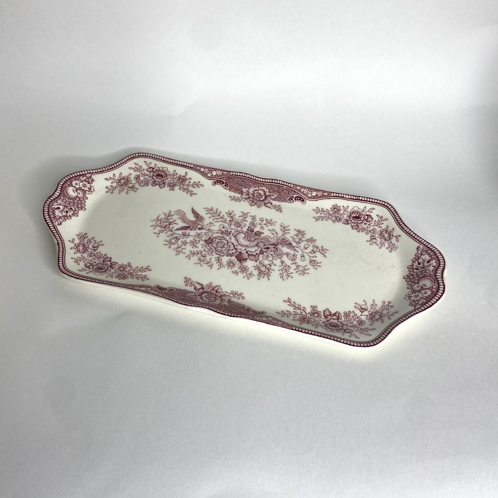 ✨✨Винтажное блюдо (рулетница) Англия Crown Ducal Арт 2704