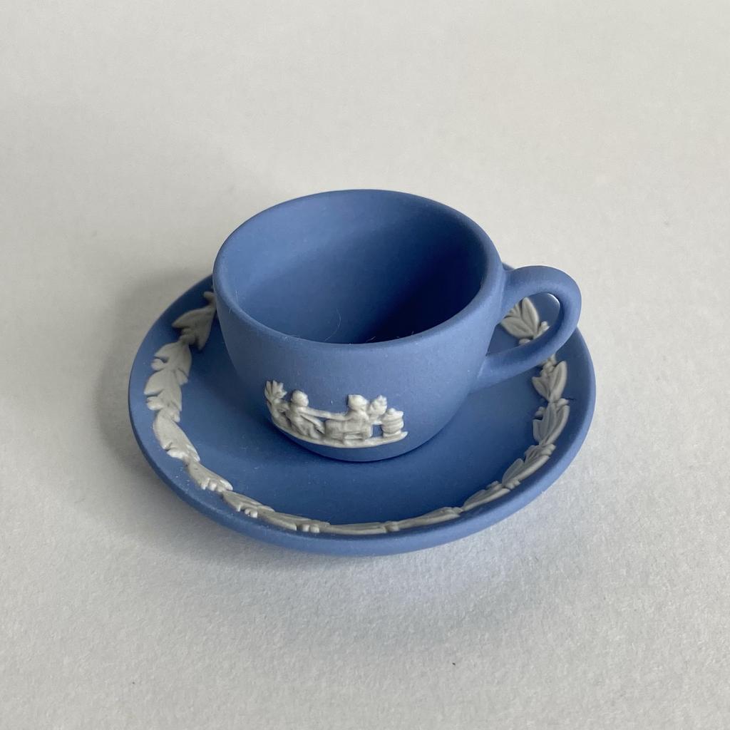 ✨✨Коллекционная  миниатюра чайная пара Wedgwood Арт 2759