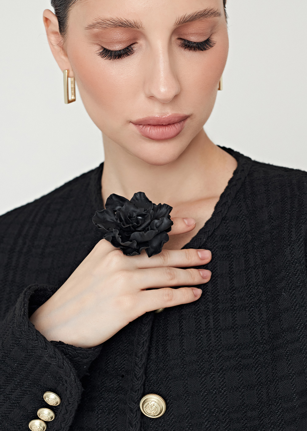 Ring matte black