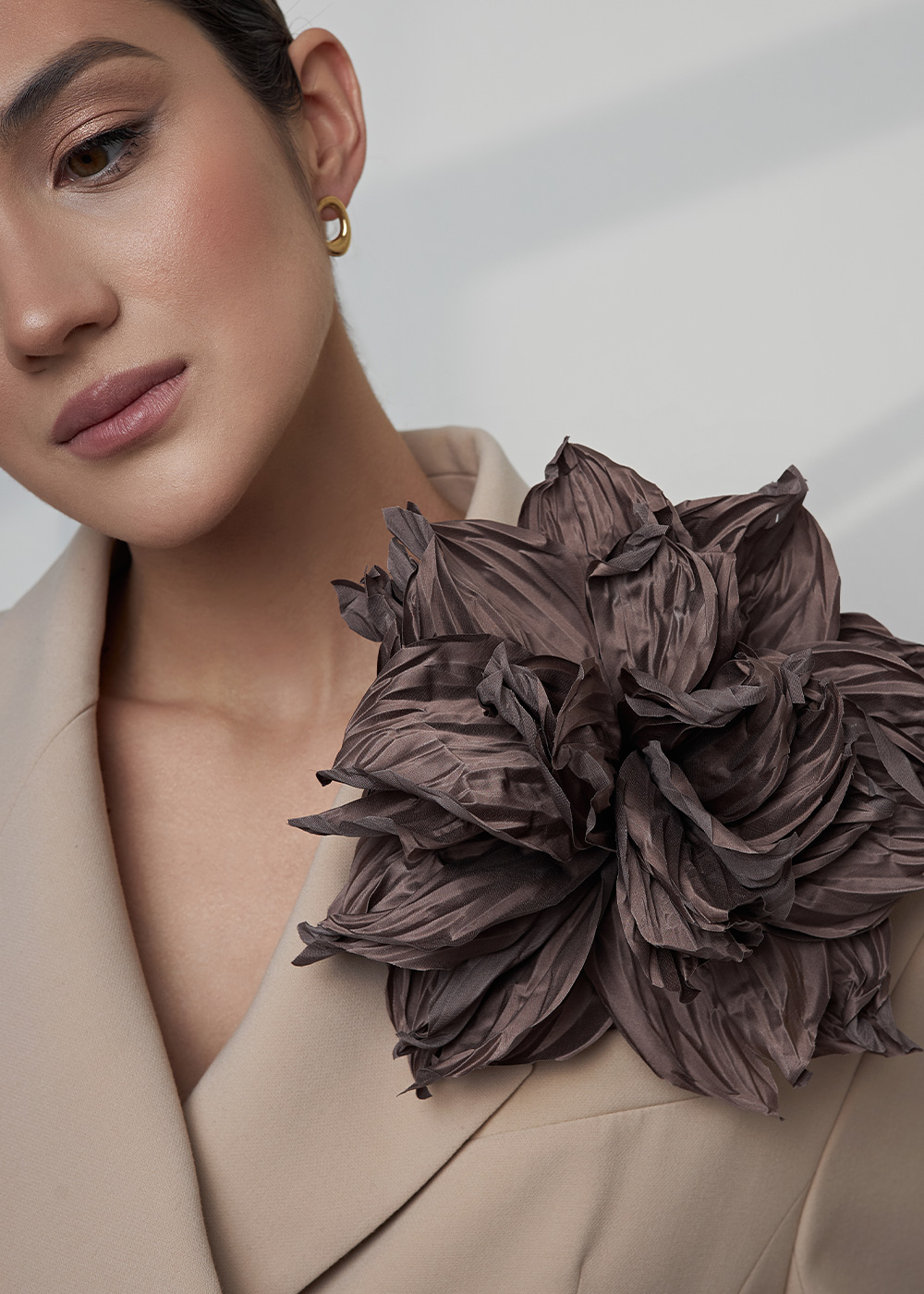 Peony, chocolate