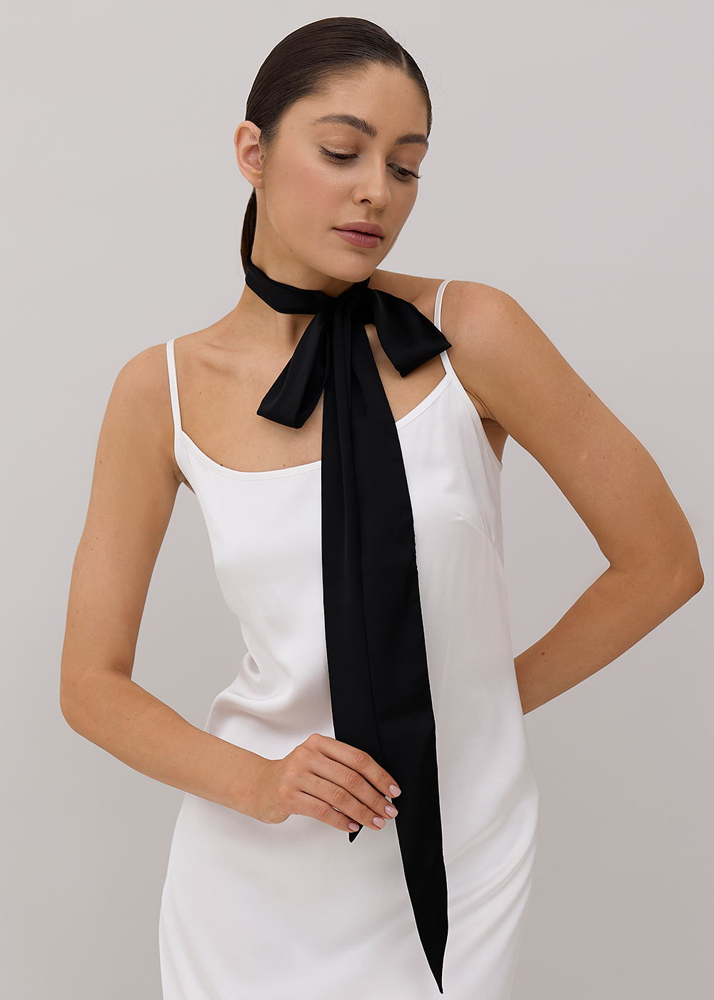 Tape silk black 5cm