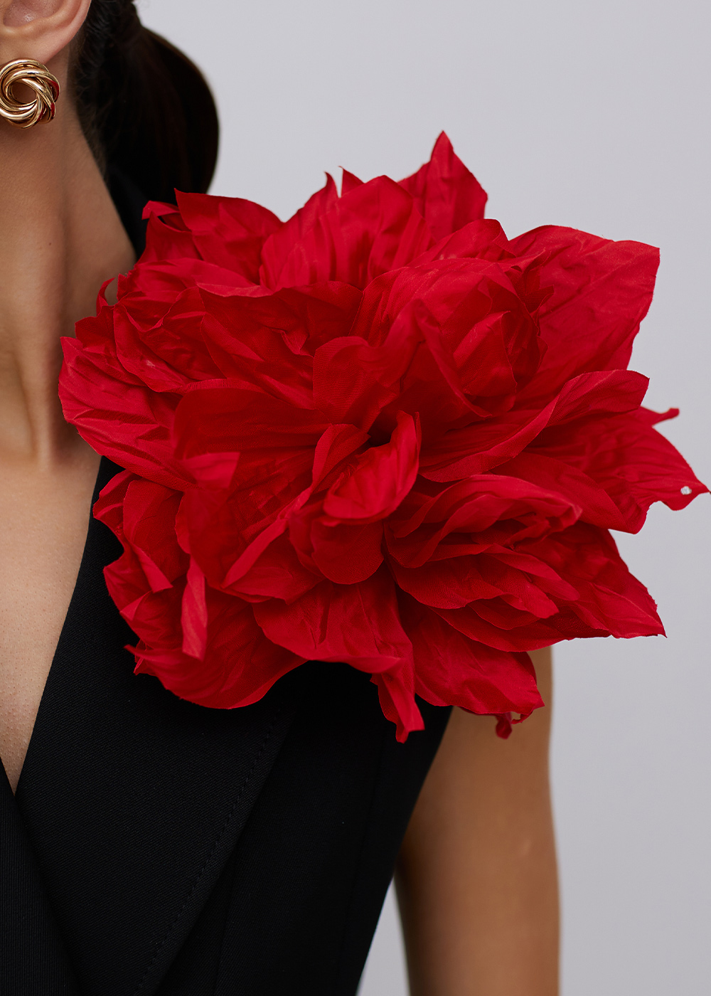 Peony, red