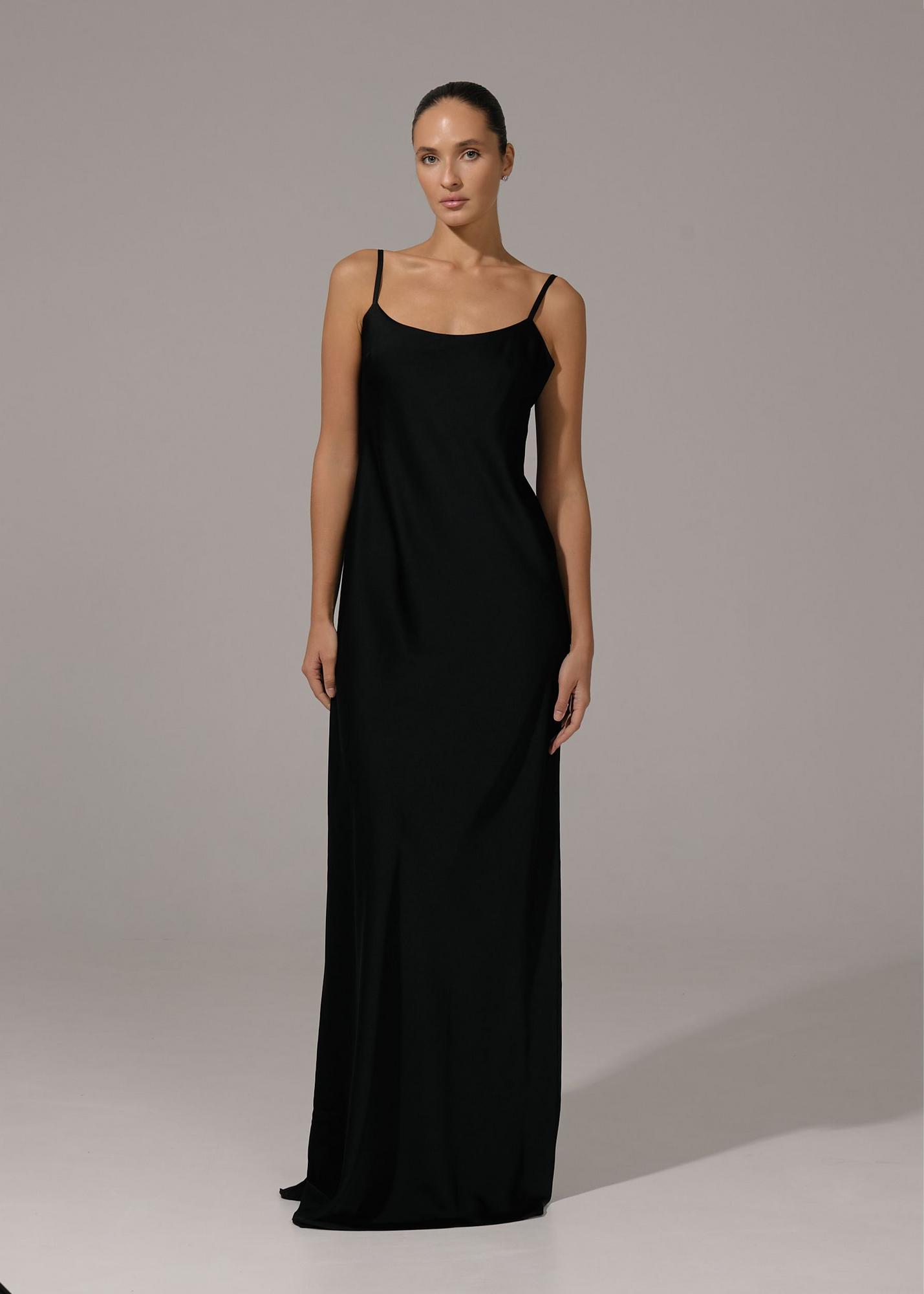 Combination dress black