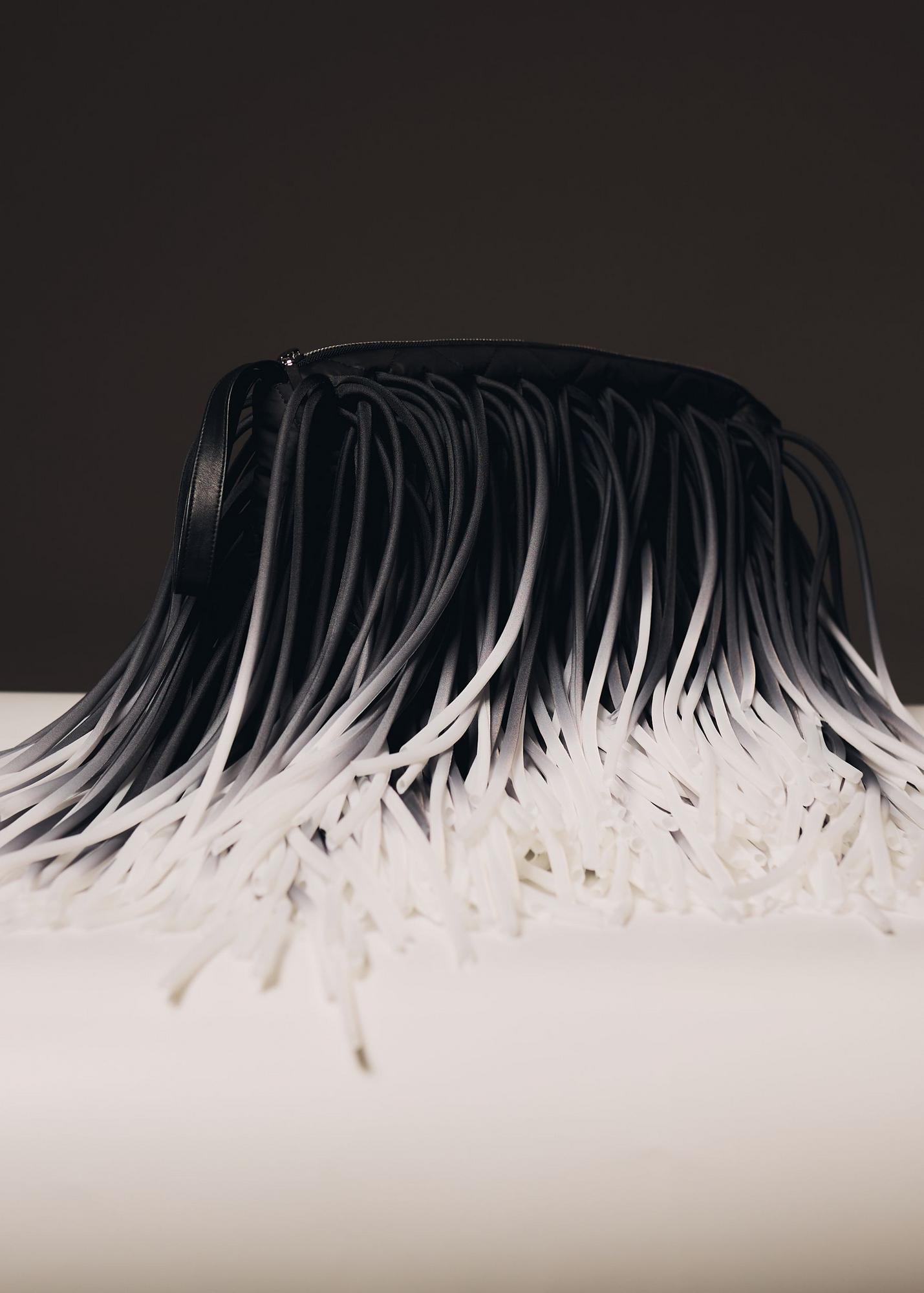 Bag ACTINIA OMBRE, black