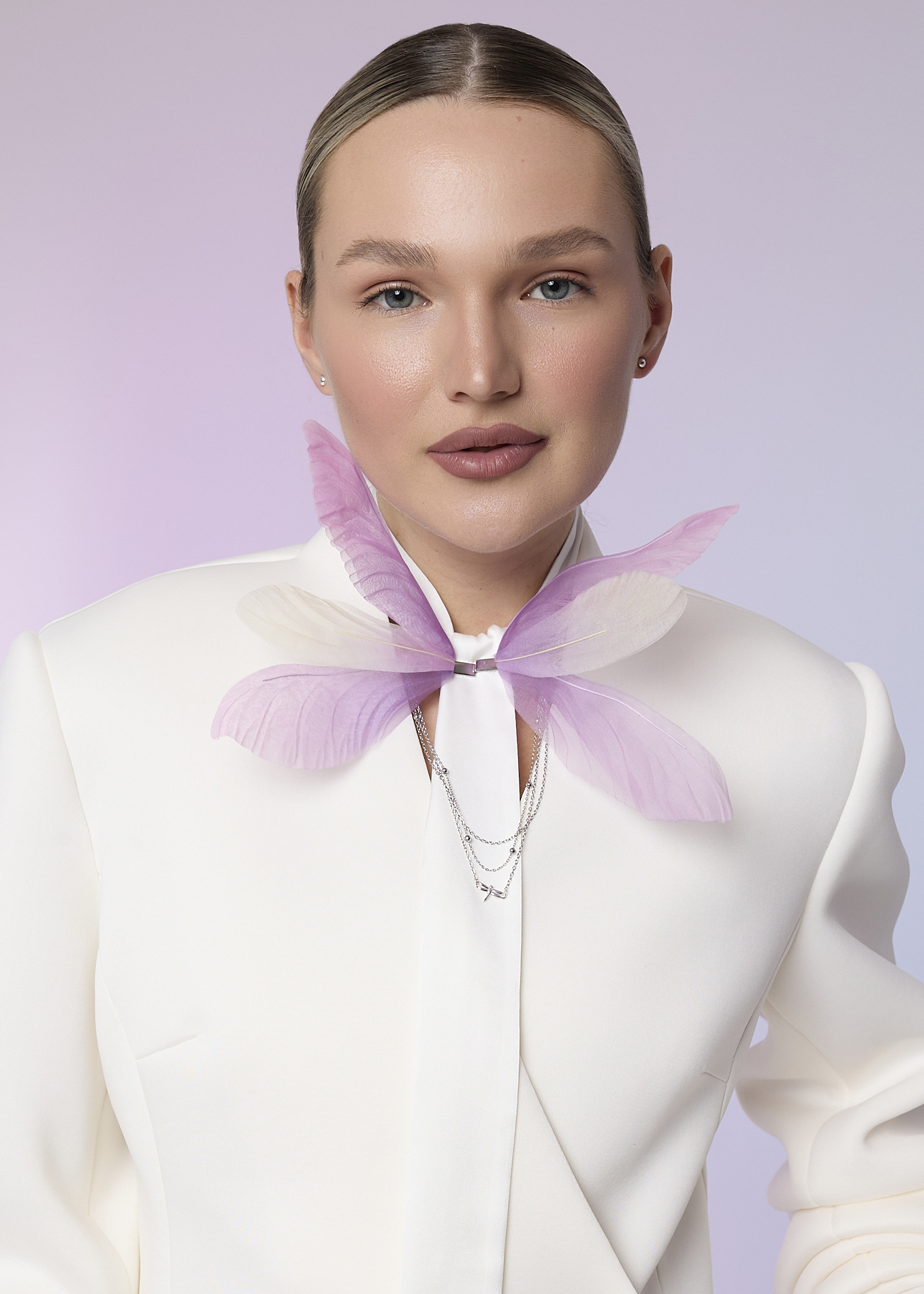 Dragonfly clip brooch