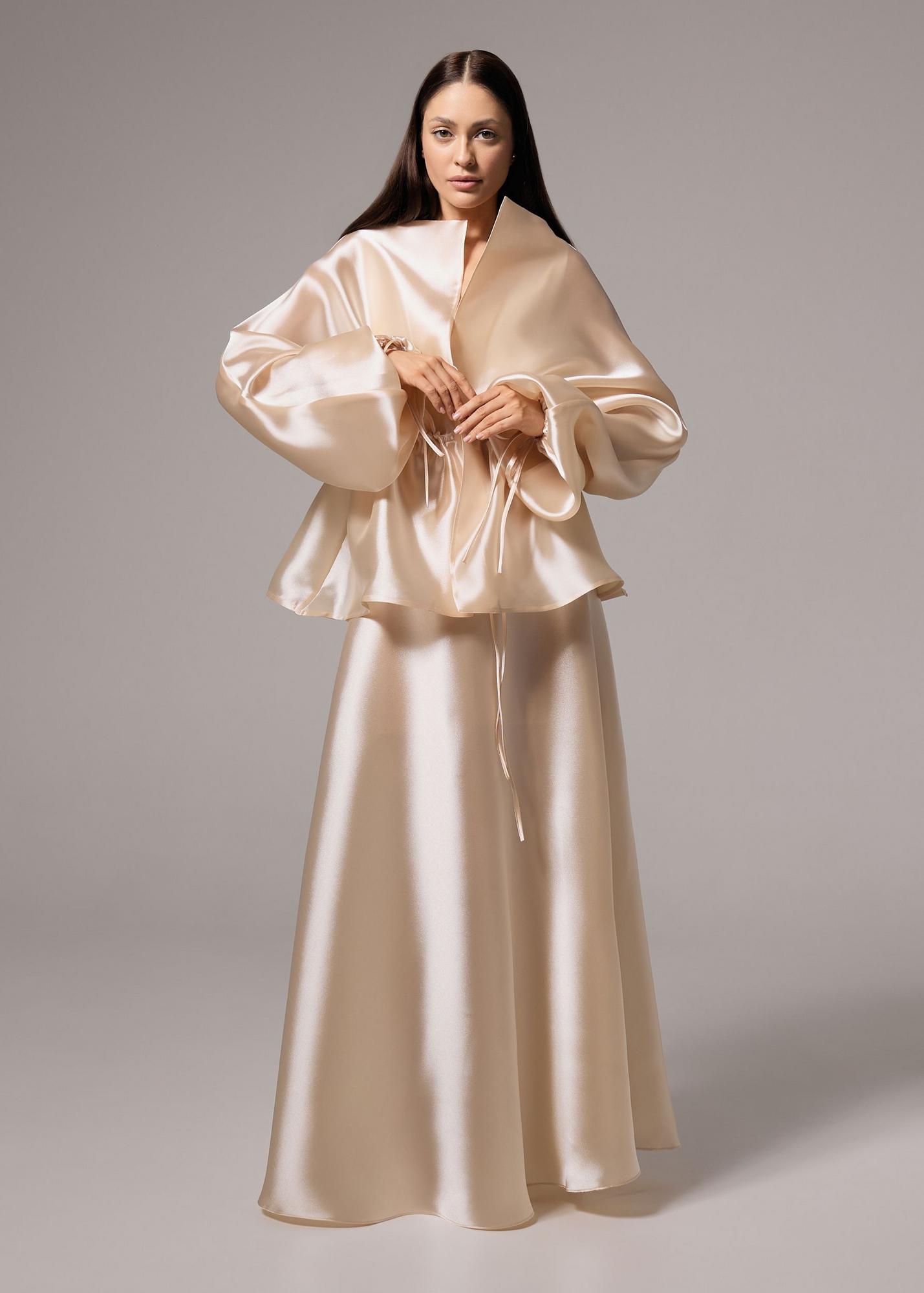 Blouse, gold