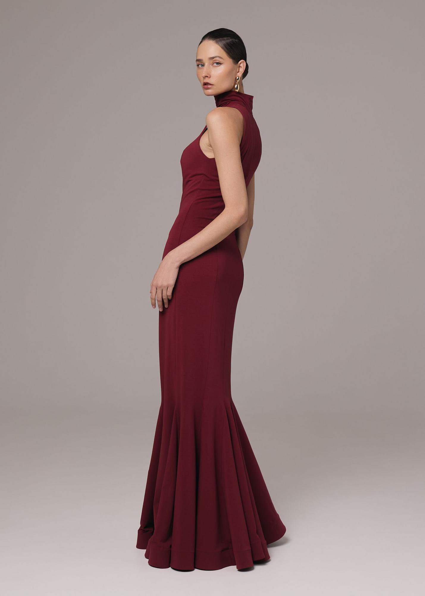 Dress Carp, burgundy