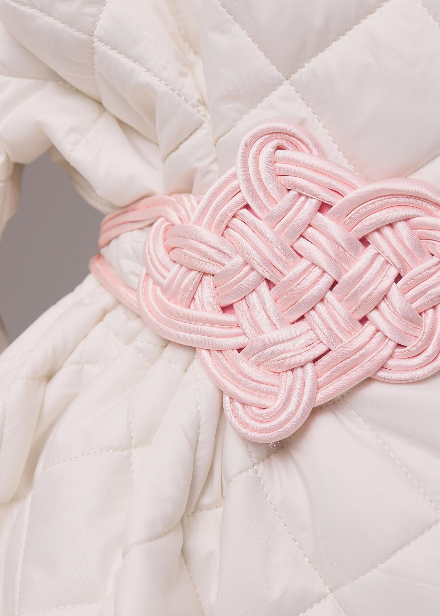 Braided belt, pink