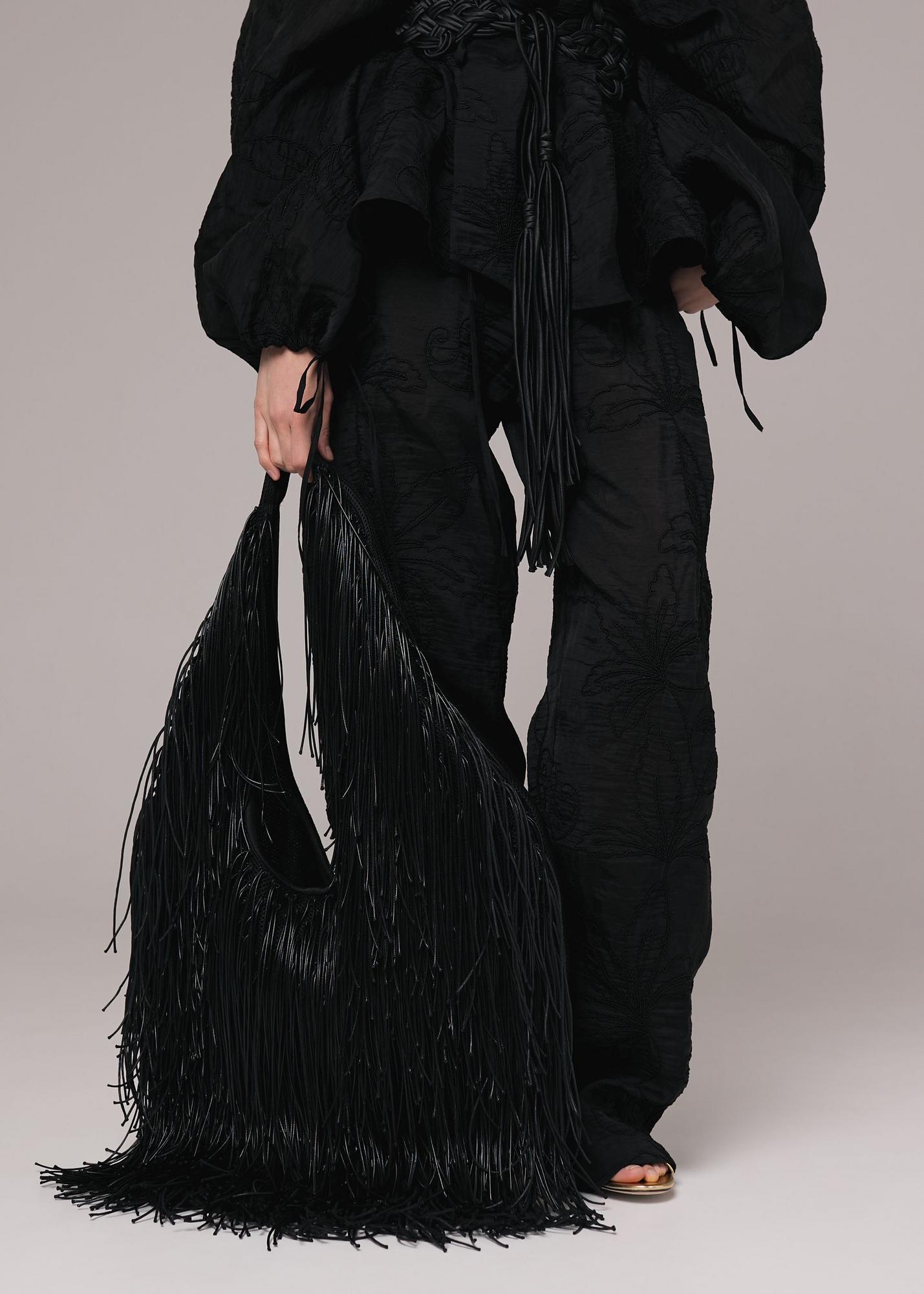 Cord bag, black