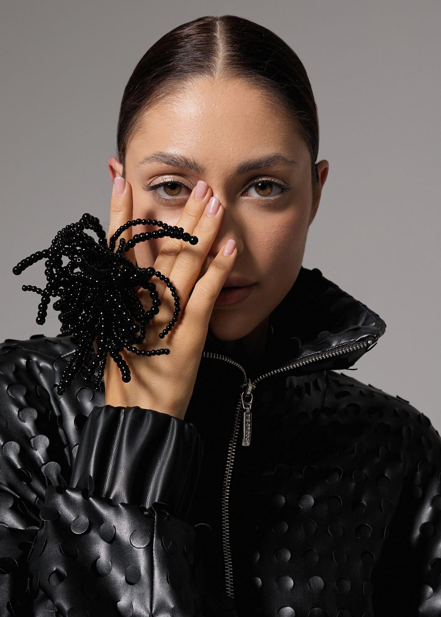 Ring Medusa, black
