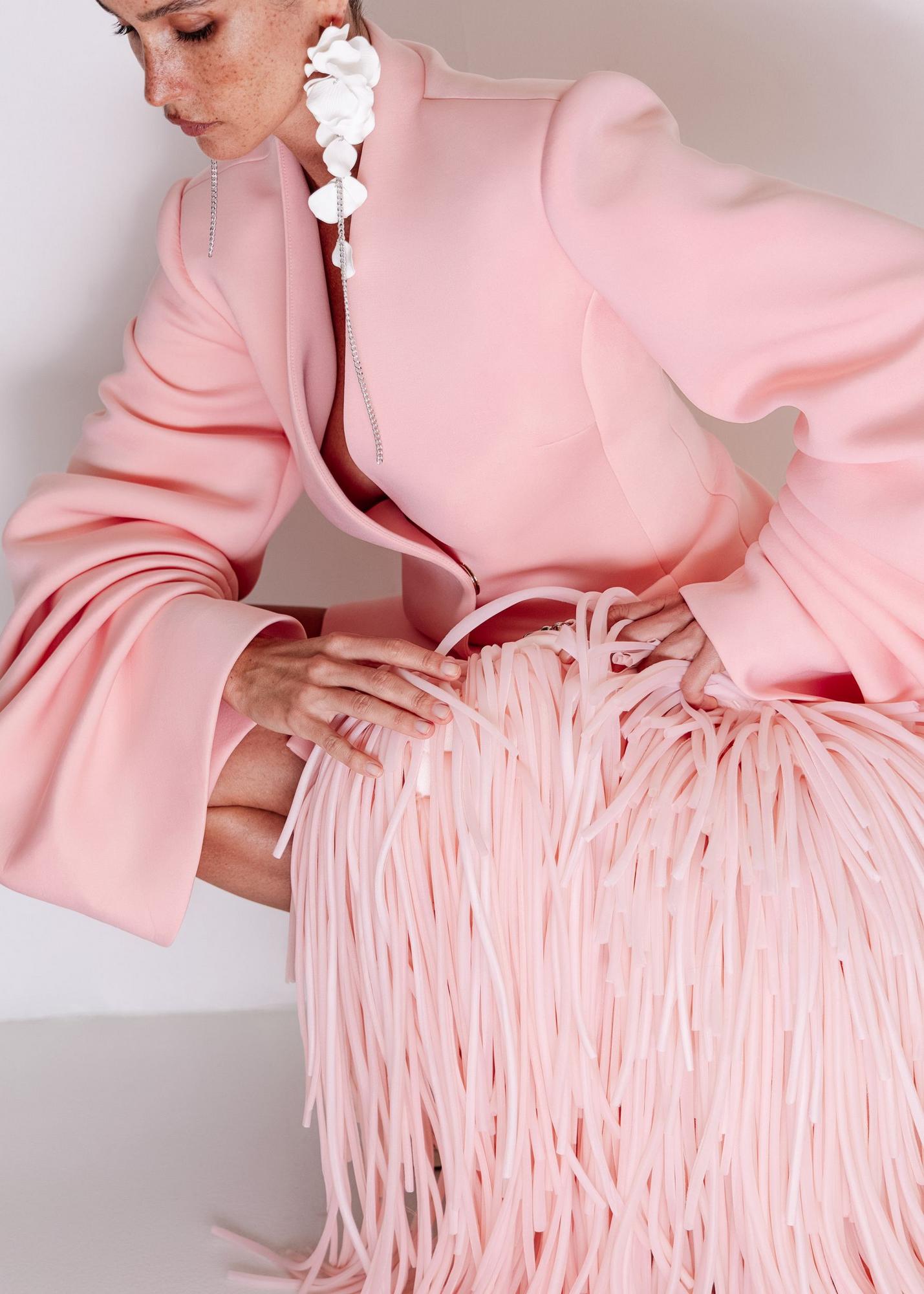Clutch ACTINIA, pink