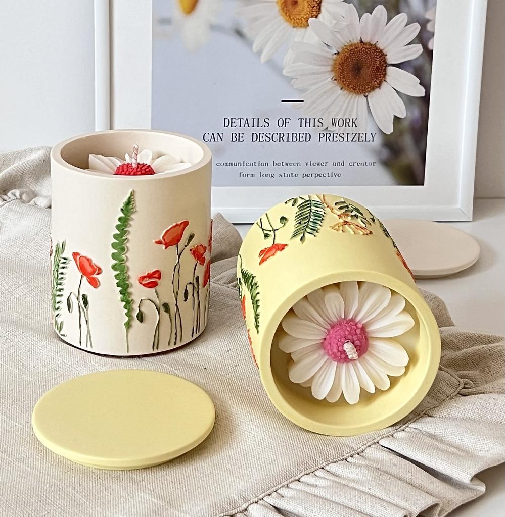 Свеча Полевые цветы / Ботаника