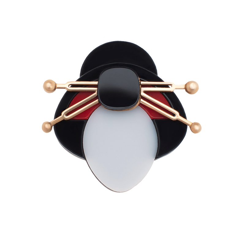 Брошь "АДЗУМИ"