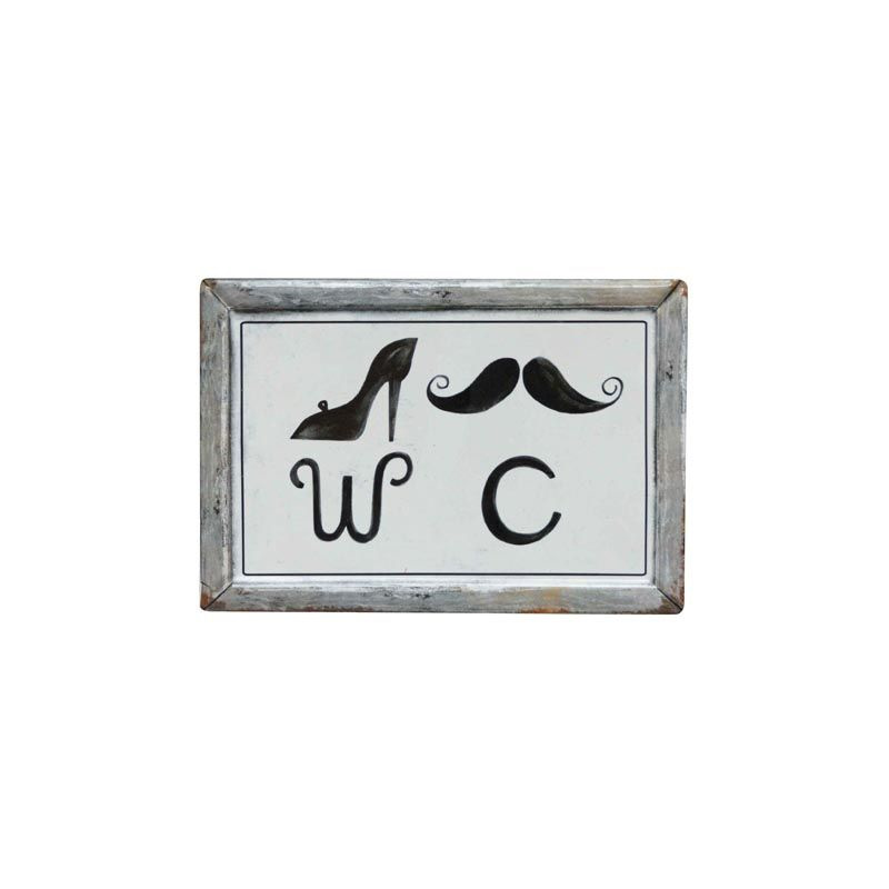 Табличка "WC"