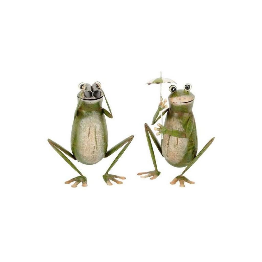 Декор "Лягушка с биноклем/с зонтом"